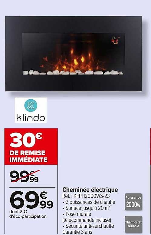Cheminée électrique