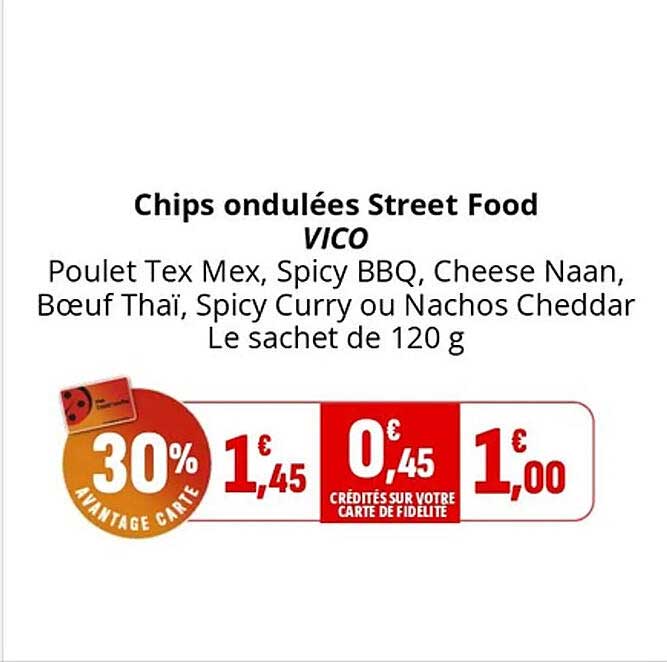 Chips ondulées Street Food VICO