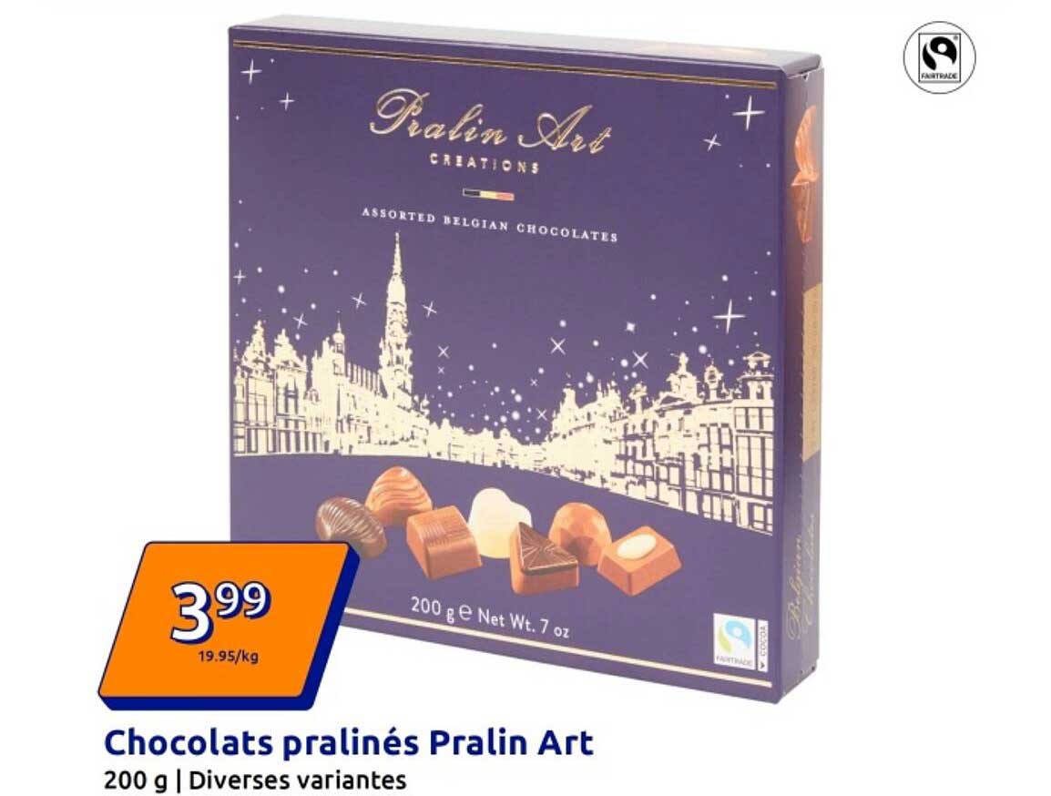 Chocolats pralinés Pralin Art