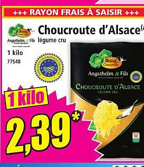 Choucroute d'Alsace