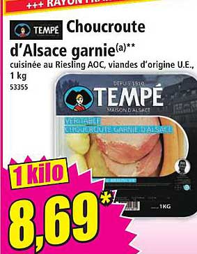 Choucroute d'Alsace garnie