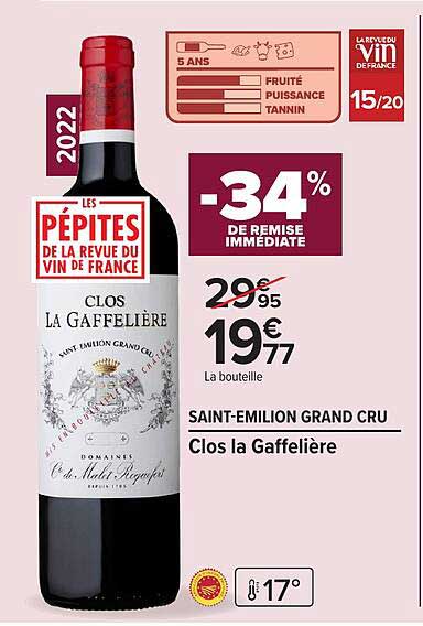 Clos la Gaffelière Saint-Émilion Grand Cru