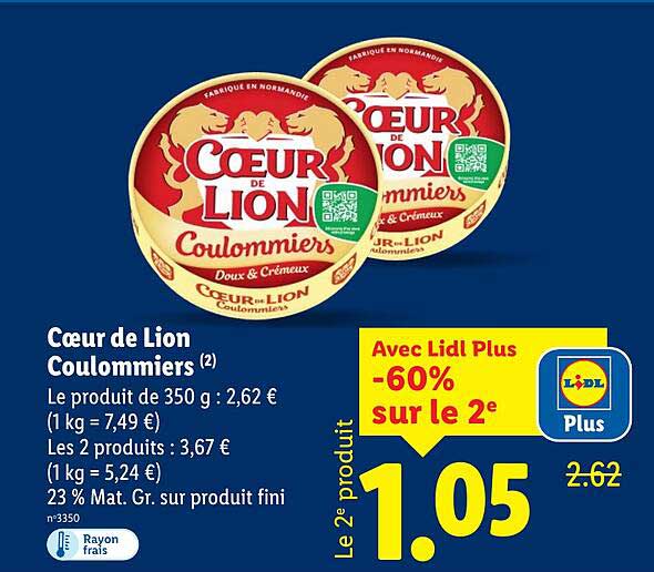 Cœur de Lion Coulommiers