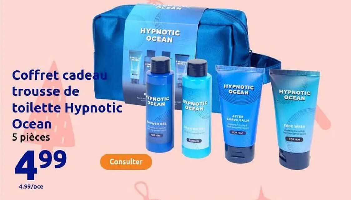 Coffret cadeau trousse de toilette Hypnotic Ocean