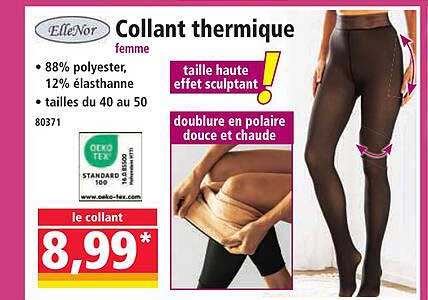 Collant thermisque femme