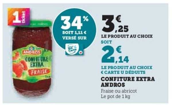 CONFITURE EXTRA ANDROS