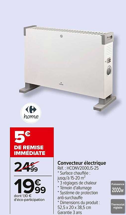 Convecteur électrique