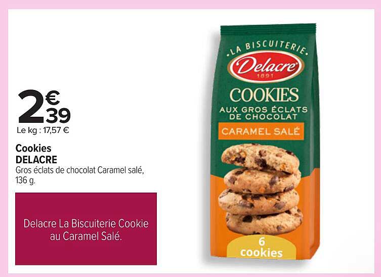 Cookies DELACRE