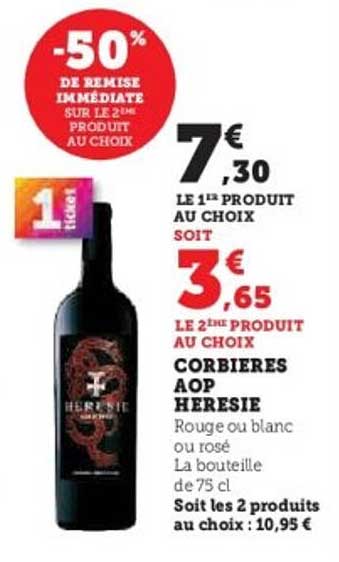 CORBIÈRES AOP HERESIE