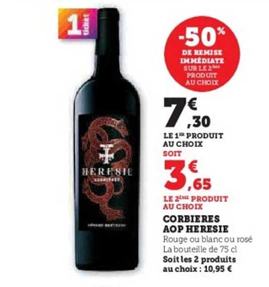 CORBIERES AOP HERESIE