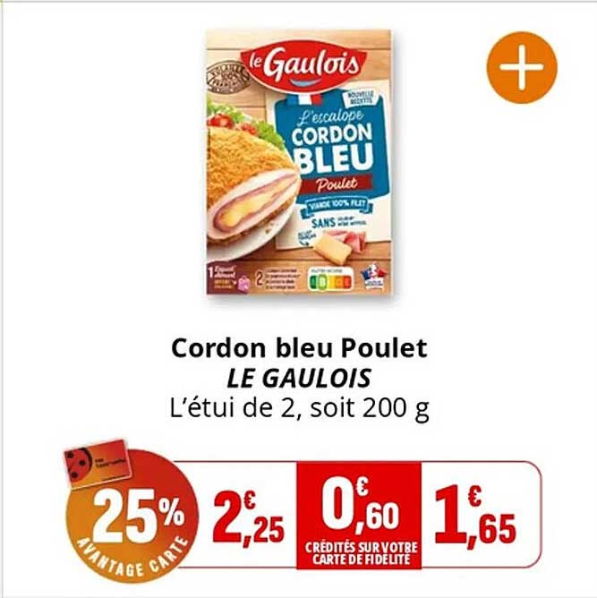 Cordon bleu Poulet