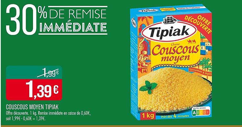 Couscous Moyen Tipiak