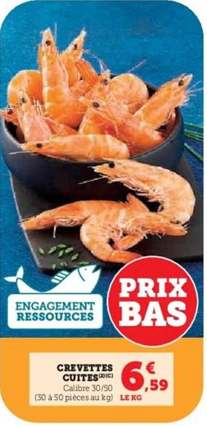 CREVETTES CUITES (21/25)