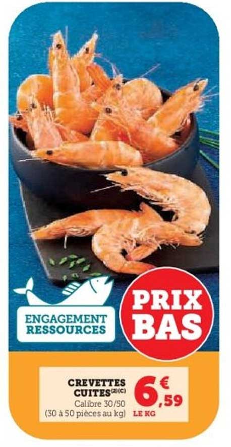 CREVETTES CUITES