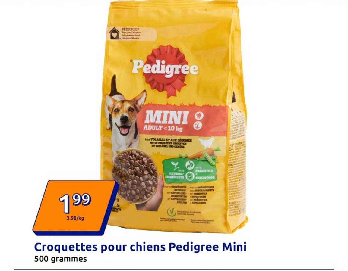 Croquettes pour chiens Pedigree Mini