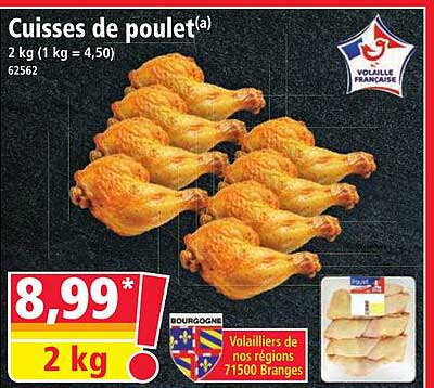 Cuisses de poulet