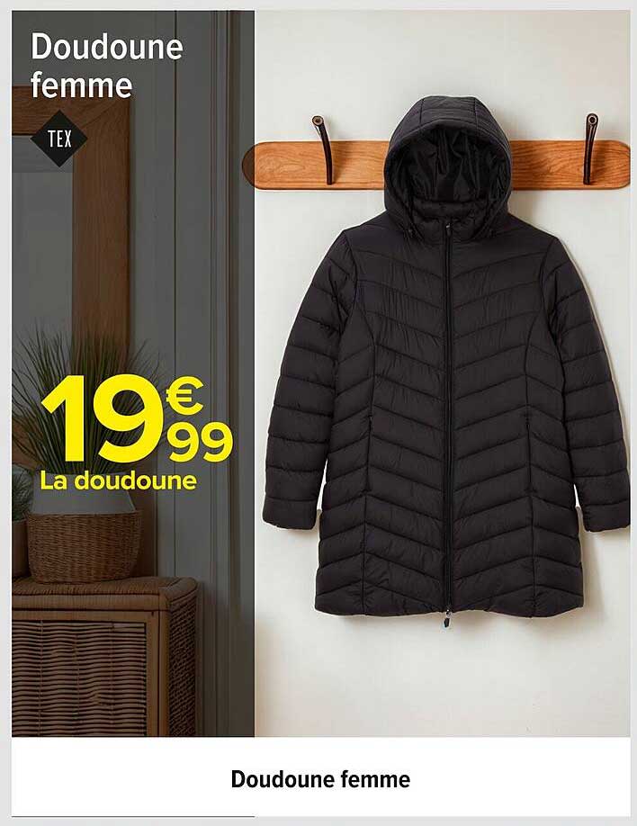 Doudoune femme