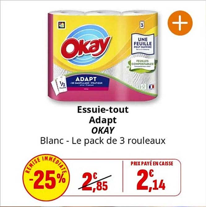 Essuie-tout Adapt OKAY