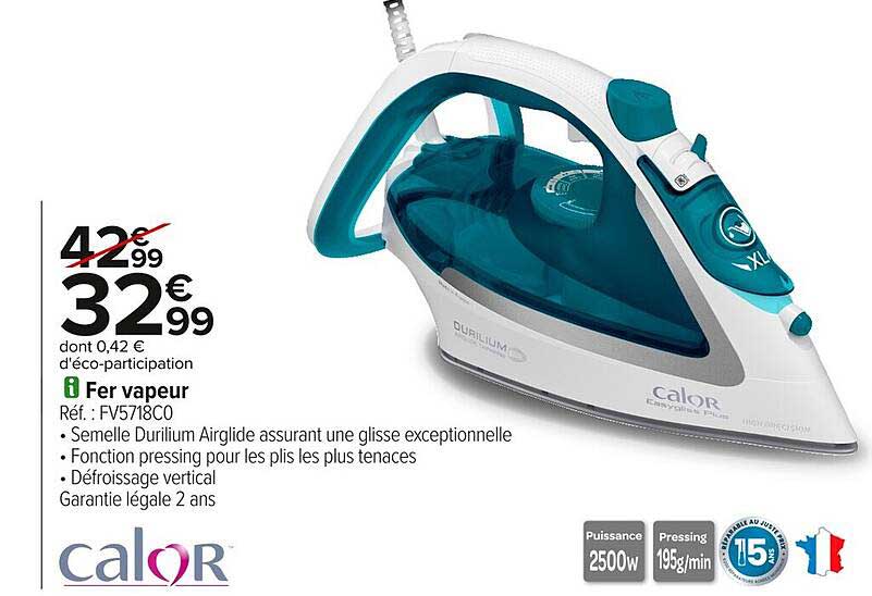 Fer vapeur Calor FV5718C0