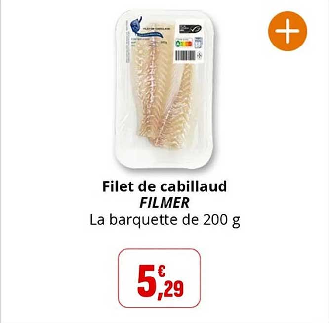 Filet de cabillaud FILMER
