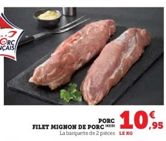 FILET MIGNON DE PORC (4X1D)
