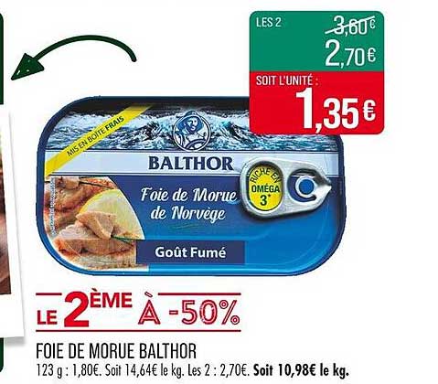 Foie de Morue Balthor