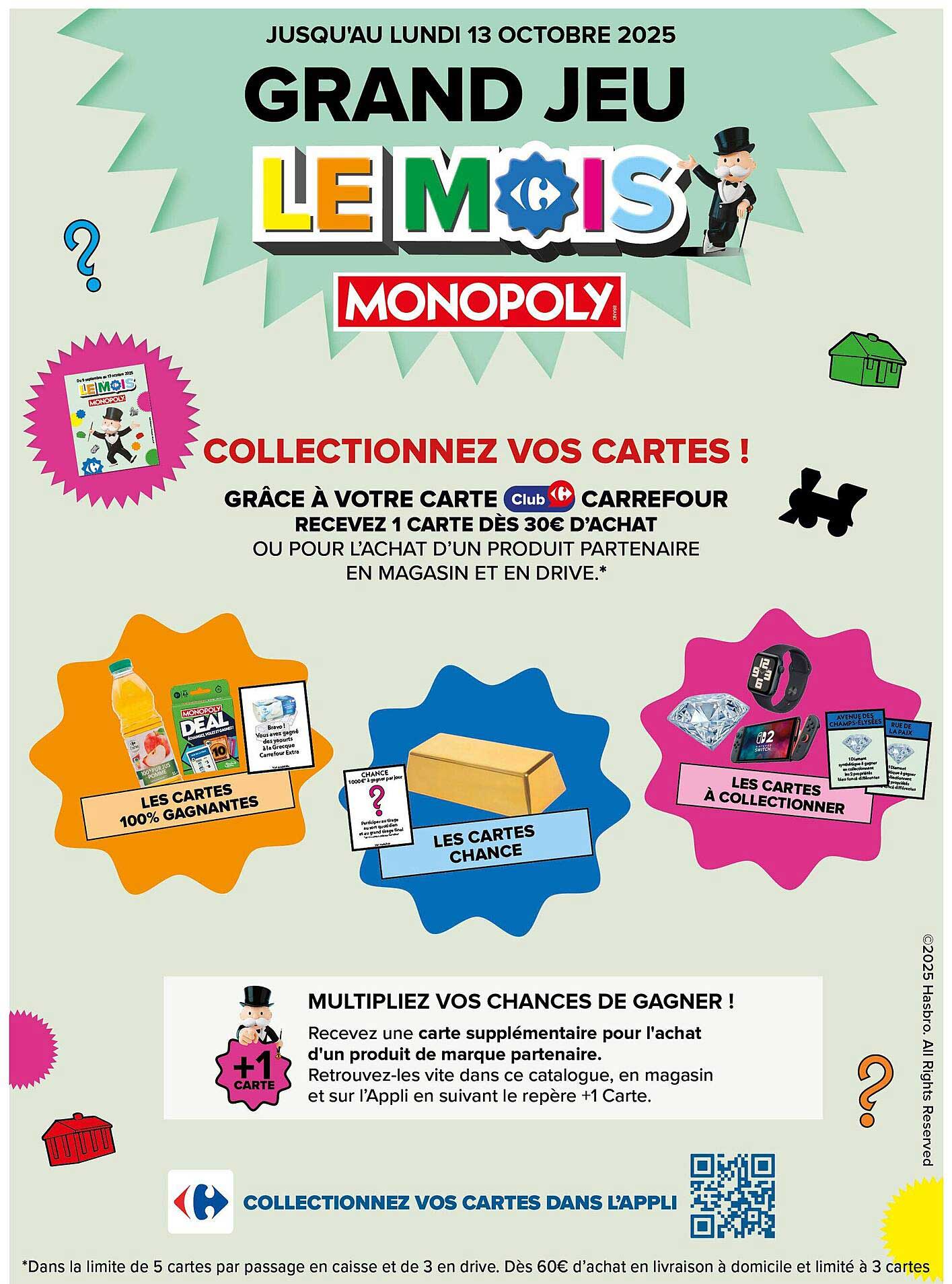GRAND JEU LE MOIS MONOPOLY
