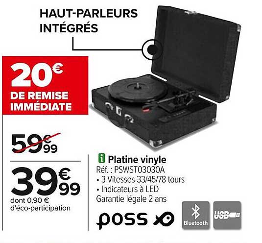 Haut-parleurs intégrés