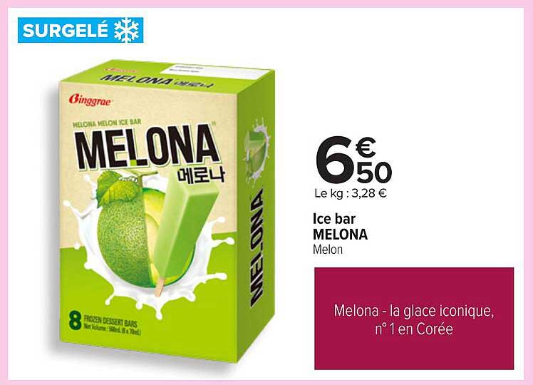 Ice bar MELONA
