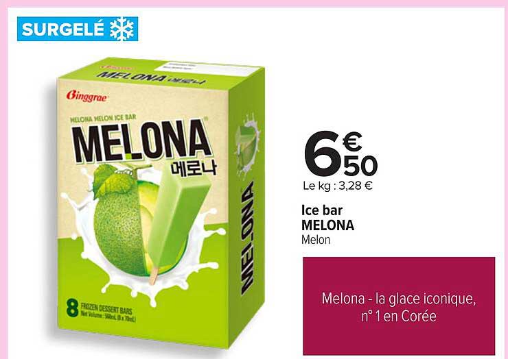 Ice bar MELONA