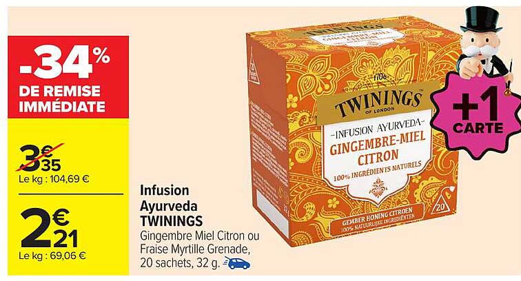 Infusion Ayurveda TWININGS