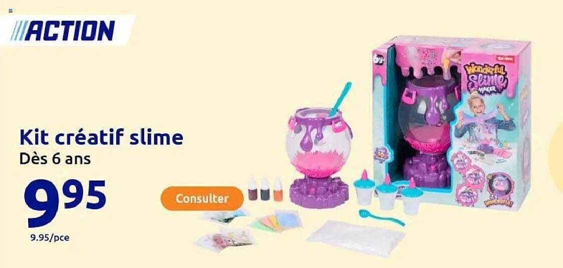 Kit créatif slime