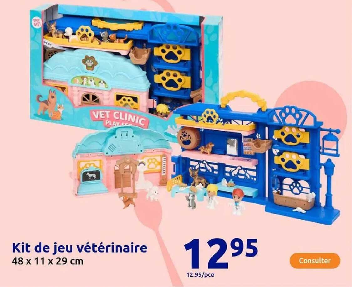 Kit de jeu vétérinaire