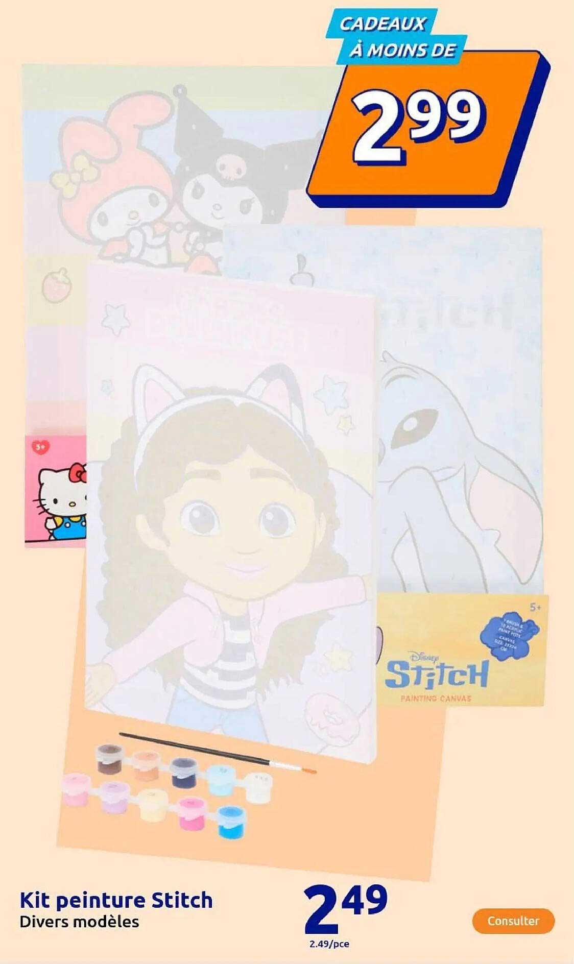 Kit peinture Stitch