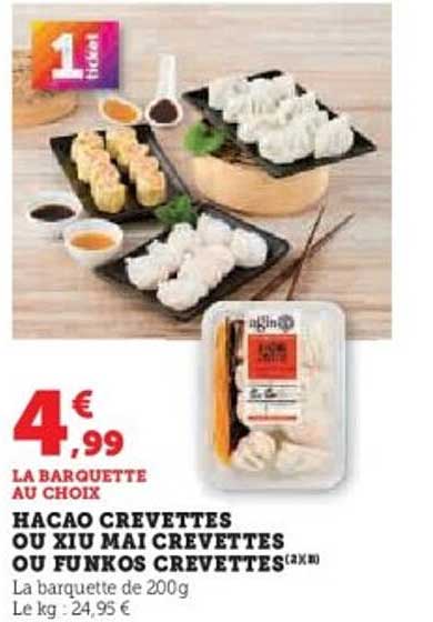 LA BARQUETTE AU CHOIX