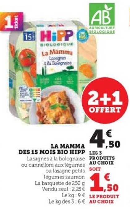 LA MAMMA DES 15 MOIS BIO HIP