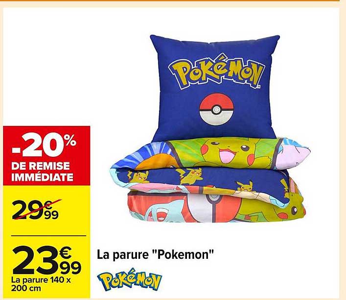 La parure "Pokemon"
