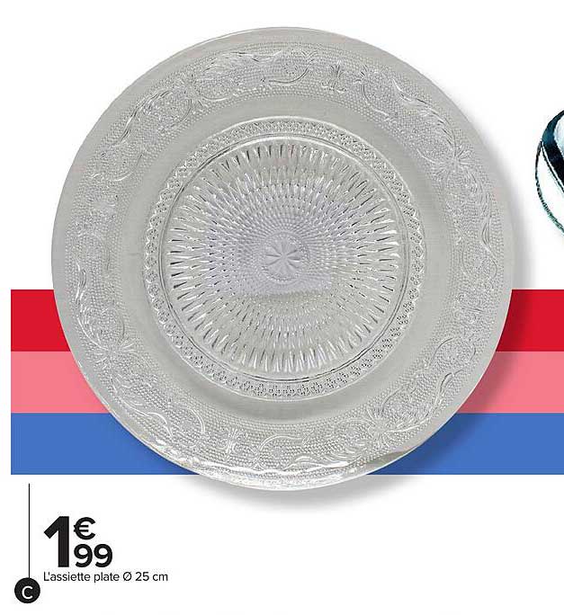 L'assiette plate Ø 25 cm