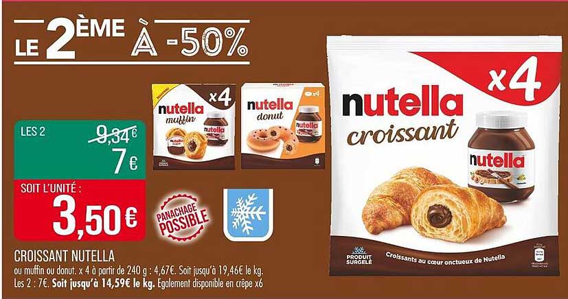 LE 2 ÉME À -50%