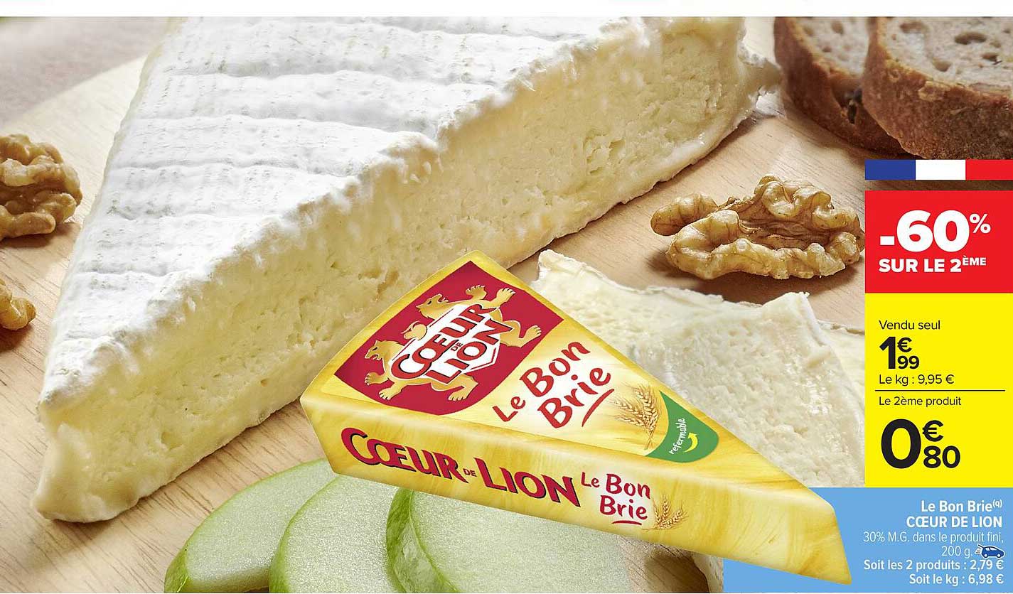 Le Bon Brie CŒUR DE LION