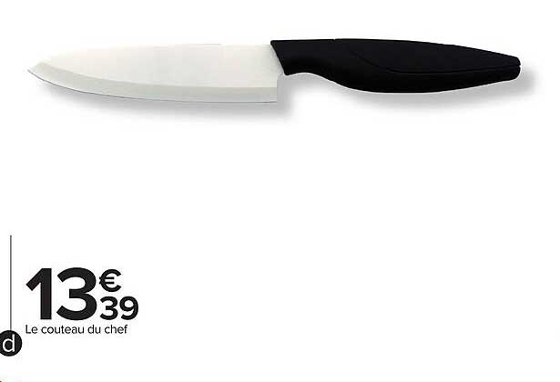 Le couteau du chef