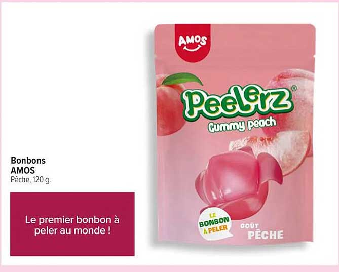 Le premier bonbon à peler au monde !