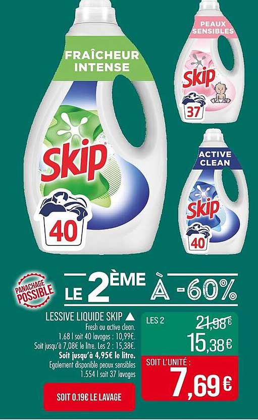 Lessive Liquide Skip
