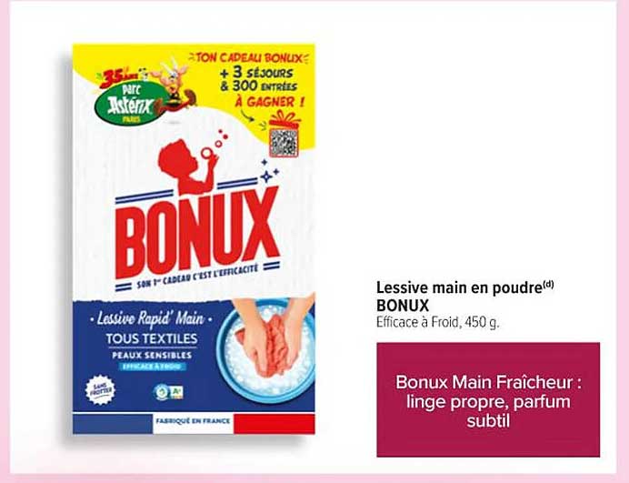 Lessive main en poudre(d) BONUX