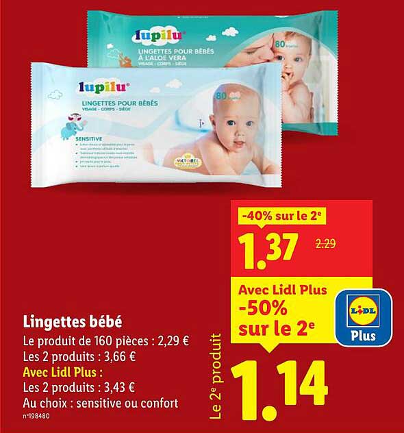 Lingettes bébé