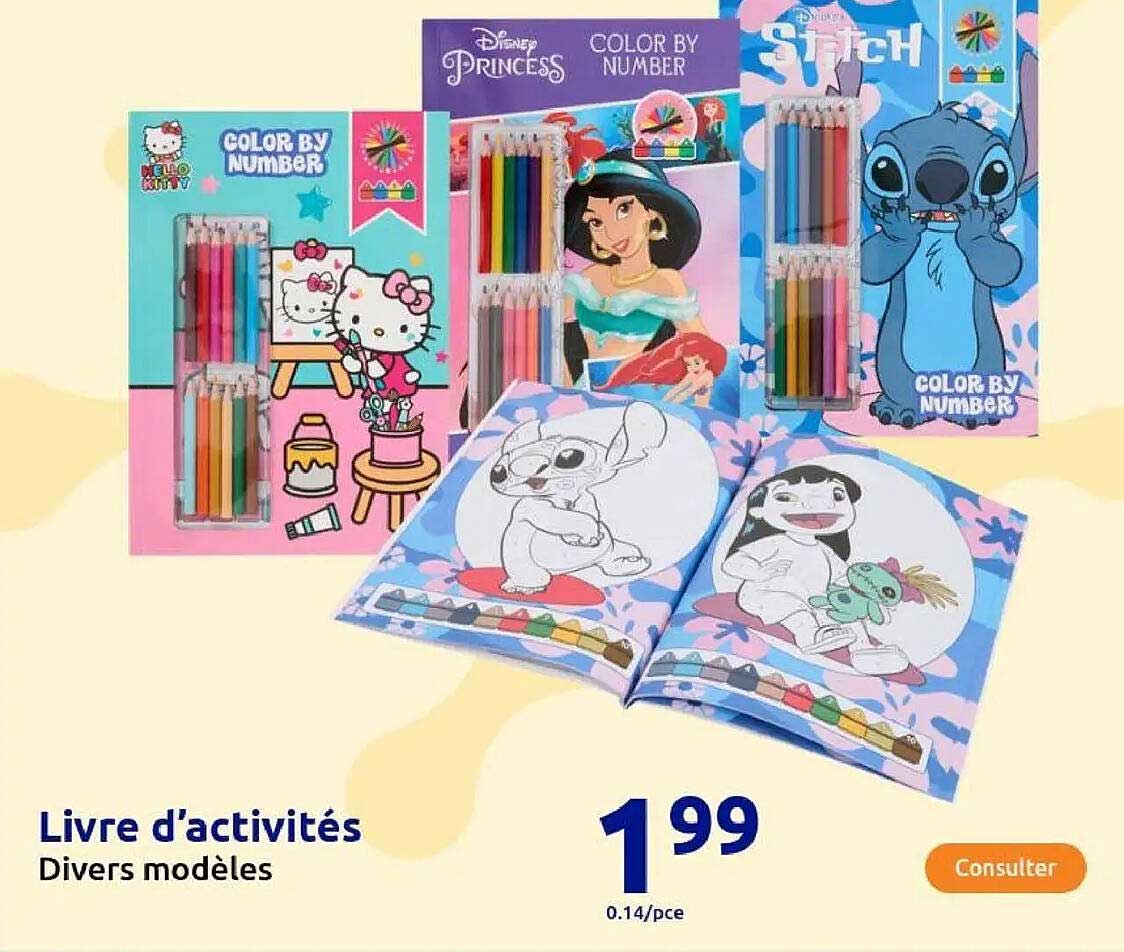 Livre d'activités