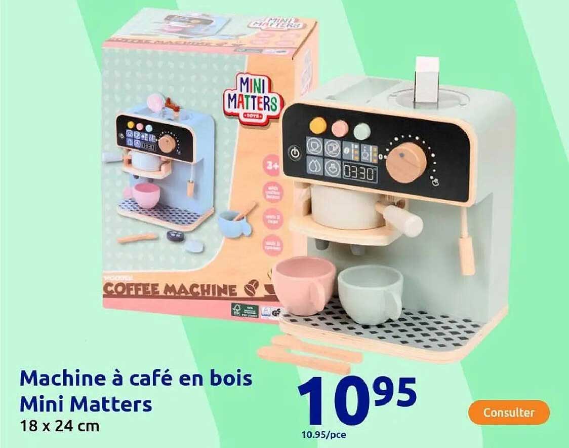 Machine à café en bois Mini Matters