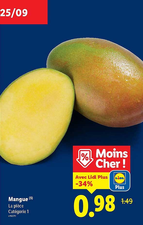 Mangue (5) La pièce Catégorie 1