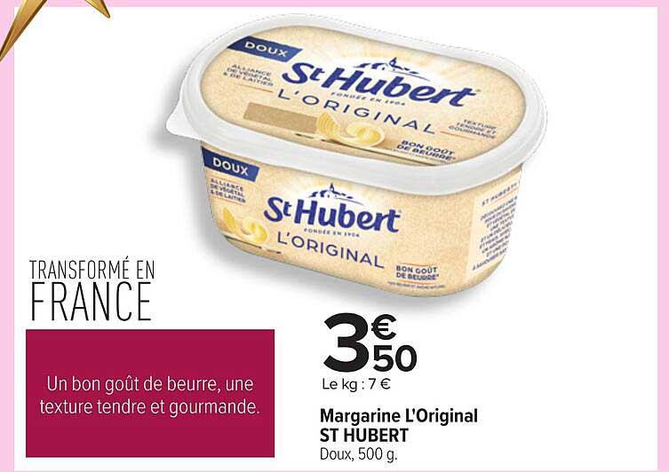 Margarine L'Original ST HUBERT