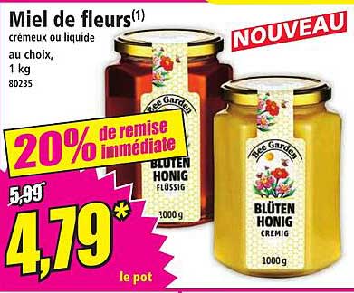 Miel de fleurs